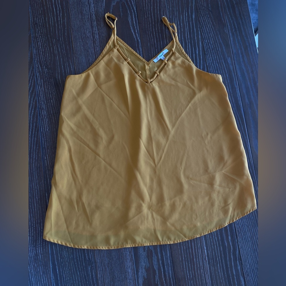 Marigold tank top